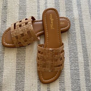 J. McLaughlin Willa Cork Sandals Size 6.5